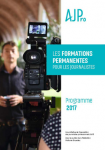 Les formations permanentes pour les journalistes vignette